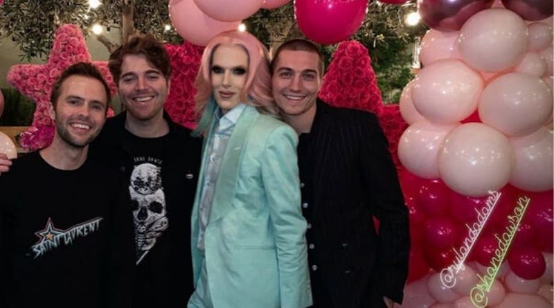  Shane Dawson, Ryland Adams  and  Nathan Schwandt attended Jeffree Star's 34th birthday party. 