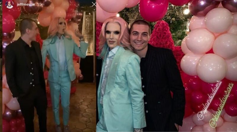 Jeffree Star and his boyfriend seemed to smoke throughout their party

