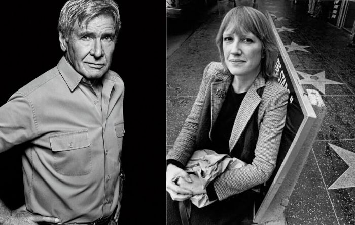 Harrison ford with Eve Babitz