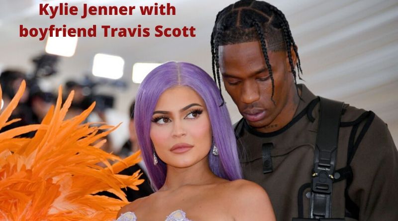 Kylie Jenner with boyfriend Travis Scott
