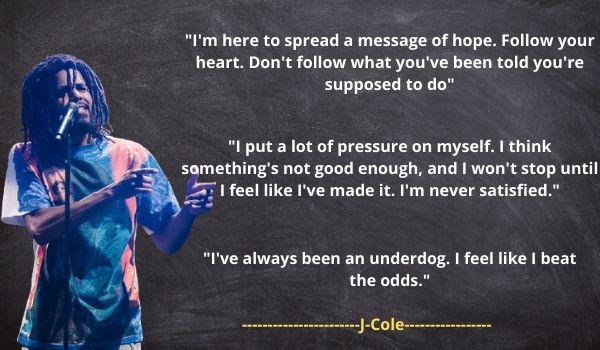  J. Cole Quotes and Sayings