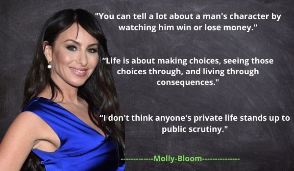 Molly Bloom's famous Quotes
