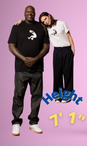 How tall is Shaquille O’Neal?
