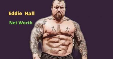 Eddie Hall's Net Worth 2023: Age, Height, Wife, Income