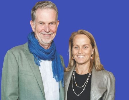 Reed Hastings' has been married to Patricia Ann Quillin since 1991.